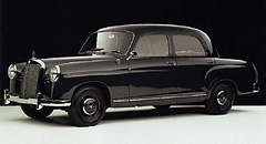 Mercedes-Benz 180 пользовался хорошим спросом и являлся одной из первых послевоенных разработок компании.
