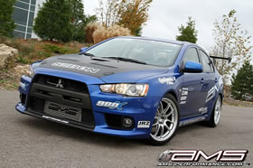 Автомобиль Mitsubishi Lancer Evo X от AMS Performance