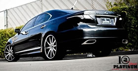 Автомобиль Lexus LS460 Sport 2011 года от Platinum Motorsport