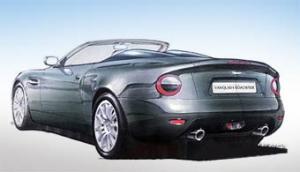 Aston Martin Vanquish лишился крыши