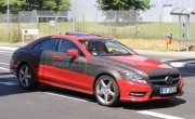Новые шпионские снимки будущего Mercedes CLS 2012