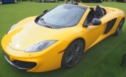 McLaren показал родстер MP4-12C Spider вживую